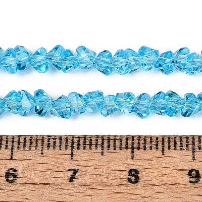 Transparent Glass Beads Strands GLAA-N018-4mm-03-1