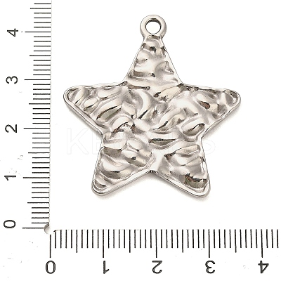 304 Stainless Steel Pendants X-STAS-P417-04B-P-1