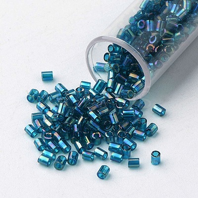 TOHO Transparent Glass Bugle Beads SEED-F001-C2mm-167B-1
