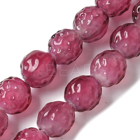 Handmade Lampwork Beads Strands LAMP-Z011-01B-1