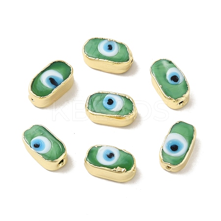 Handmade Evil Eye Lampwork Beads LAMP-D016-02LG-03-1