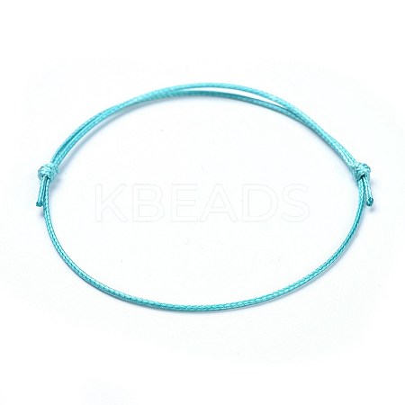 Eco-Friendly Korean Waxed Polyester Cord Bracelet Making BJEW-JB04256-10-1