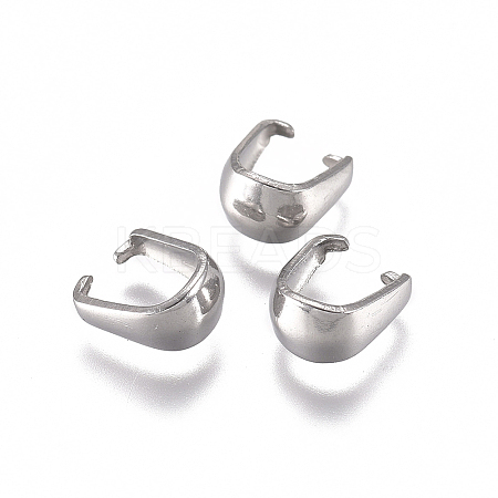Tarnish Resistant 304 Stainless Steel Snap on Bails LS-STAS-L234-158P-1