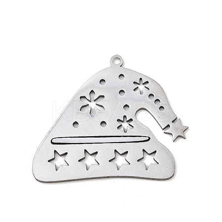 Christmas 201 Stainless Steel Pendants LS-STAS-C156-01R-P-1