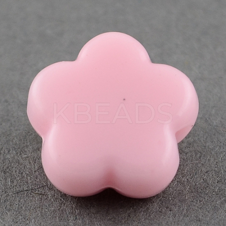 Opaque Acrylic Beads LS-SACR-R796-04-1