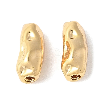 Nuggets Brass Beads KK-U064-19C-G-1