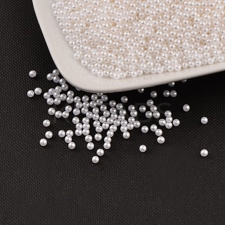 Imitation Pearl Acrylic Beads OACR-S011-4mm-Z9-1