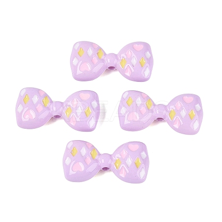 Opaque Acrylic Beads OACR-N162-13D-1