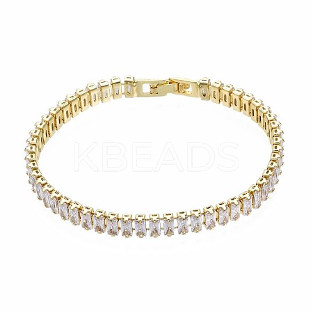 Cubic Zirconia Classic Tennis Bracelet ZIRC-S067-073H-NF-1