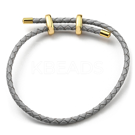 Leather Braided Cord Bracelets BJEW-G675-06G-07-1