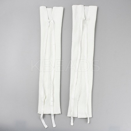 Acrylic Fibers Knit Leg Sleeves AJEW-WH20018-68A-1