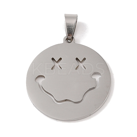 Non-Tarnish 201 Stainless Steel Pendants STAS-A094-12P-1