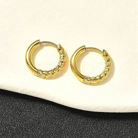 304 Stainless Steel Hoop Earrings for Women EJEW-M068-16B-G-1