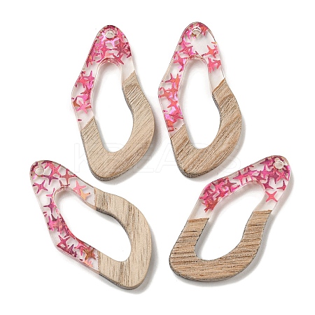 Wooden Pendants FIND-B042-15D-1