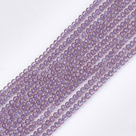 Synthetic Quartz Crystal Beads Strands G-T119-05D-1