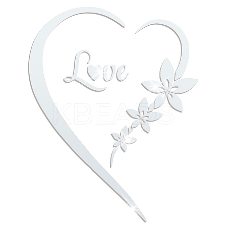 Acrylic Wall Stickers DIY-WH20013-61A-1