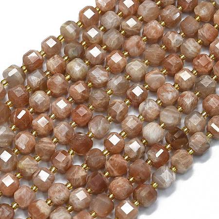 Natural Sunstone Beads Strands G-K389-A42-01-1