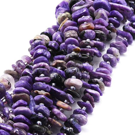Natural Charoite Beads Strands G-E569-K04-1