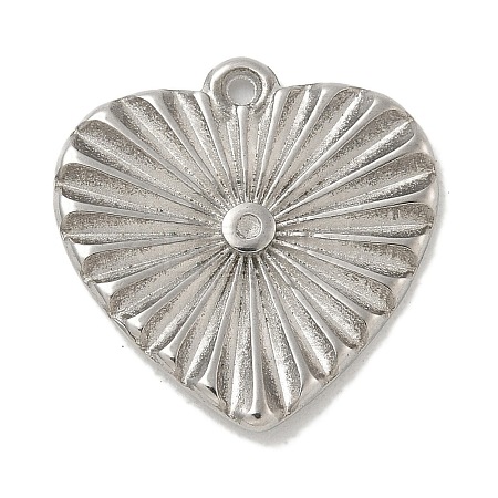 Anti-Tarnish 304 Stainless Steel Pendants STAS-Q334-23P-1