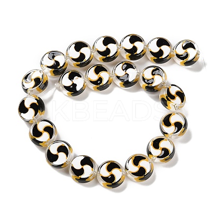Glass Beads Strands GLAA-L047-03D-1