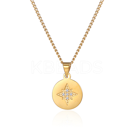 Star Pendant Necklaces with Rhinestone VN7777-1-1