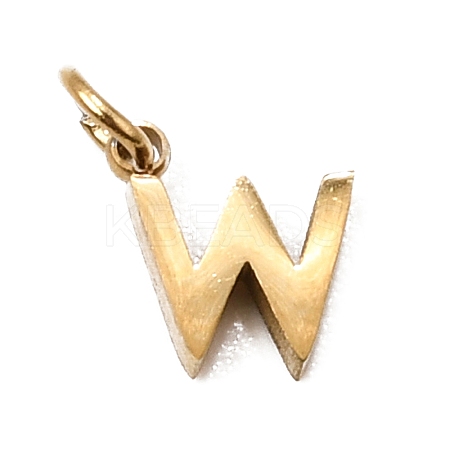 304 Stainless Steel Charms SA-CBABF3F-01G-W-1