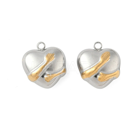 304 Stainless Steel Charms STAS-P404-11P-1