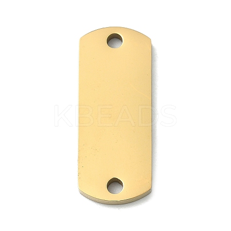 304 Stainless Steel Connector Charms STAS-F336-07C-G-1