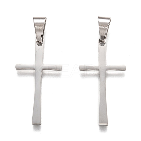 Non-Tarnish 304 Stainless Steel Pendants STAS-J036-112P-1