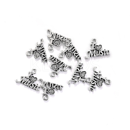 Tibetan Style Alloy Pendants PW-WGAC542-20-1