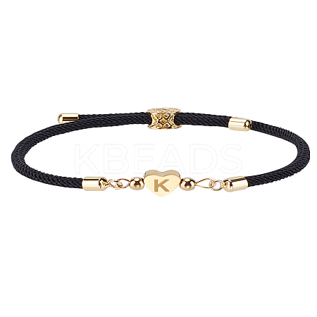 1Pc Adjustable Nylon Cord Bracelets for Women Men BJEW-LP0001-30K-1