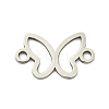 Non-Tarnish 201 Stainless Steel Connectors Charm STAS-M015-13P-1