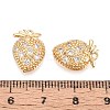 Brass Micro Pave Cubic Zirconia Pendants KK-T074-81G-3