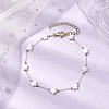 316 Stainless Steel Paperclip Chains Anklets AJEW-AN00620-2