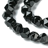 Natural Black Onyx Beads Strands G-K066-13-6mm-3