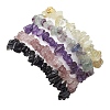 12 Constellation Natural Mixed Gemstone Chip Beaded Stretch Bracelets Sets for Women Men BJEW-JB10264-02-2