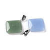 Synthetic Noctilucent Stone/Luminous Stone Pendants G-Z054-06C-3