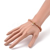 Gemstone Bead Stretch Bracelets BJEW-JB09126-3