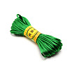 Polyester Satin Rattail Cord OCOR-WH0066-43B-1