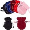 Velvet Gift Bags Drawstring Jewelry Pouches Wedding Favor Bags TP-NB0001-11-1