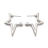 Non-Tarnish 304 Stainless Steel Stud Earrings for Women STAS-D084-25P-2