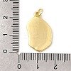 Brass Enamel Pendants KK-I378-08G-4