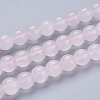 Natural Pink Calcite Beads Strands X-G-F687-01A-1
