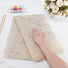 Sequin Polyester Lace Fabric DIY-WH0622-147A-3