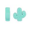 20Pcs Cactus Food Grade Eco-Friendly Silicone Focal Beads JX906I-1