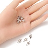 Tibetan Style Alloy Connector Charms PALLOY-YW0001-43-4