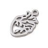 304 Stainless Steel Charms STAS-Z183-05P-2