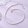 Natural Cultured Freshwater Pearl Potato Beaded Nekclaces NJEW-JN05869-1