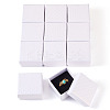 Rhombus Textured Cardboard Ring Gift Storage Boxes CON-TAC0001-07A-1