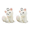 Flocky Resin Pendants RESI-N032-14-5